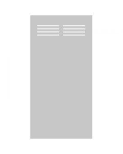 Sichtschutzzaun System Board titangrau Slot Design 90 x 180 cm 2725